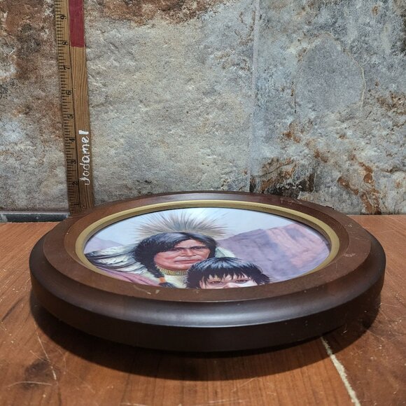 Vague Shadows The Cheyenne Nation Decorative Collector Plate by Perillo First Is - Picture 5 of 16